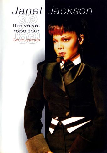  Janet Jackson: The Velvet Rope Tour Poster