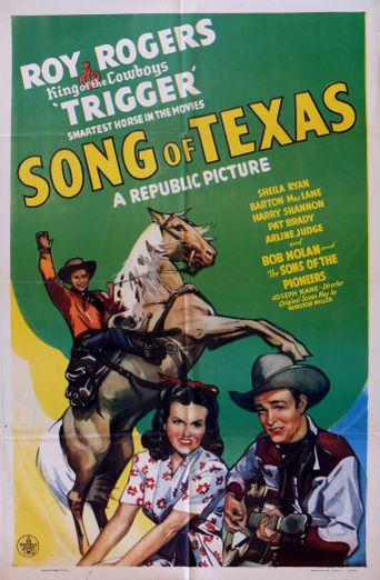  Song of Texas Poster