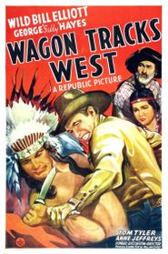  Wagon Tracks West Poster