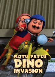  Motu Patlu Dino Invasion Poster