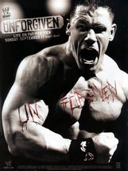  WWE Unforgiven 2006 Poster