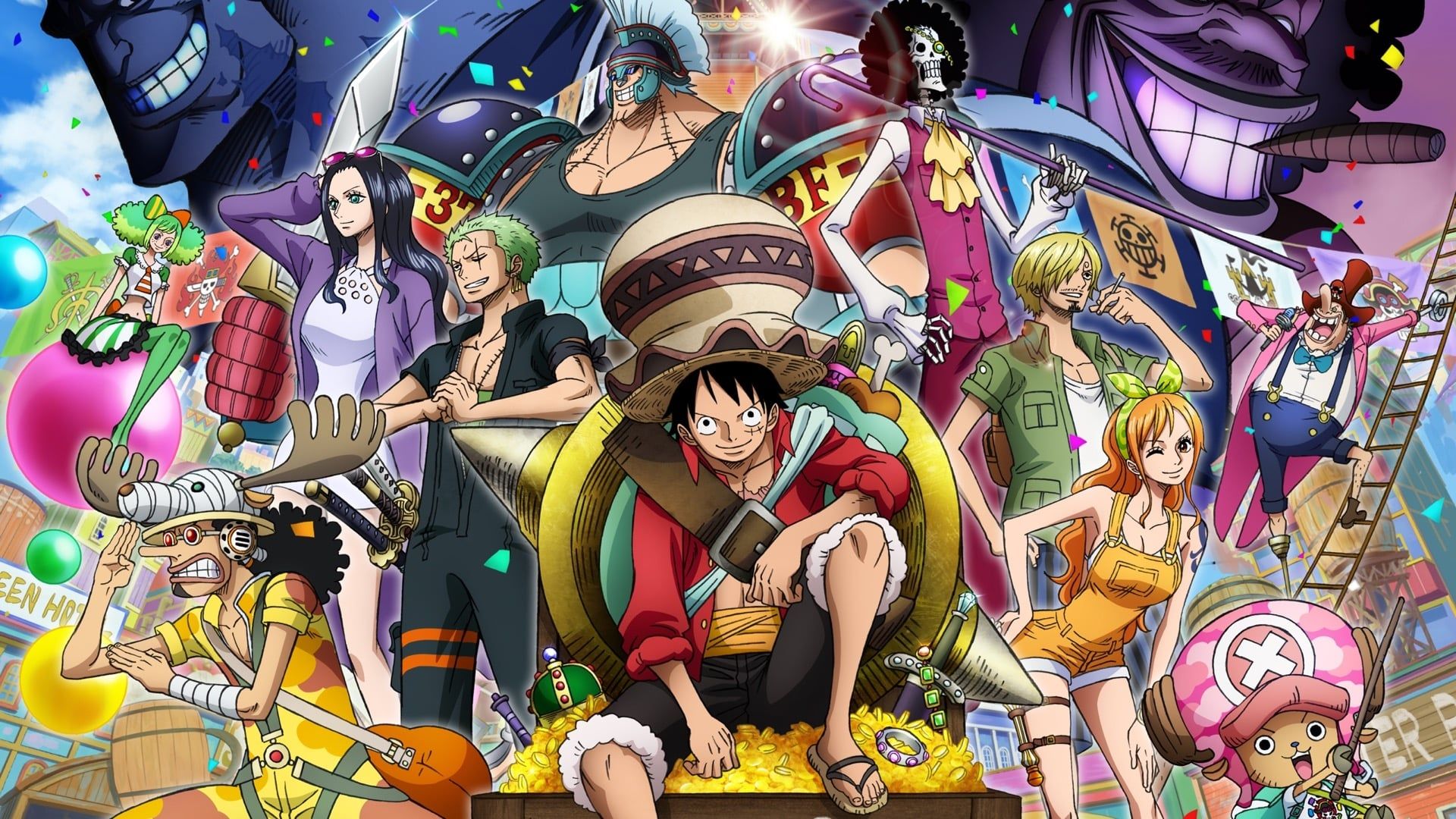 One Piece: Stampede Backdrop