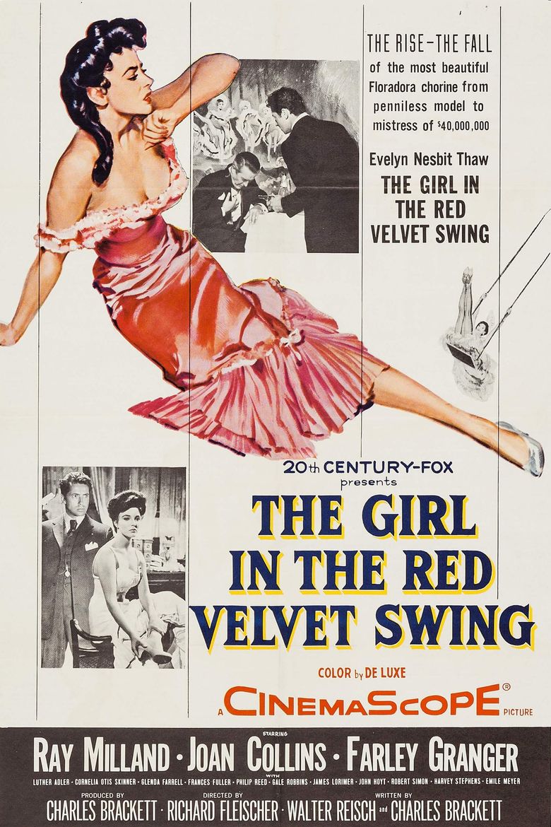The Girl in the Red Velvet Swing Poster