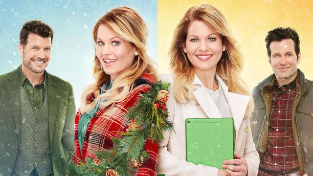Switched for Christmas Backdrop