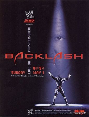  WWE Backlash 2005 Poster