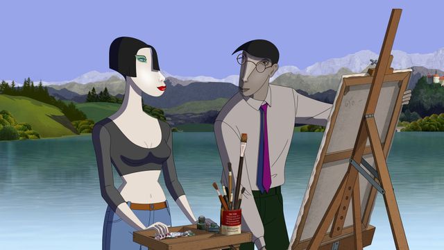 Ruben Brandt, Collector Backdrop