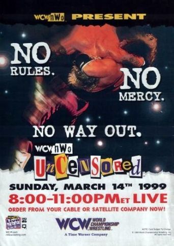  WCW Uncensored 1999 Poster