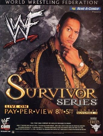  WWE Survivor Series 1999 Poster