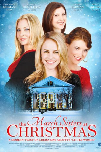 The March Sisters at Christmas Poster
