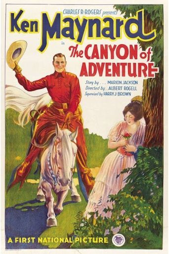 The Canyon of Adventure Poster