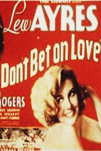  Don't Bet on Love Poster