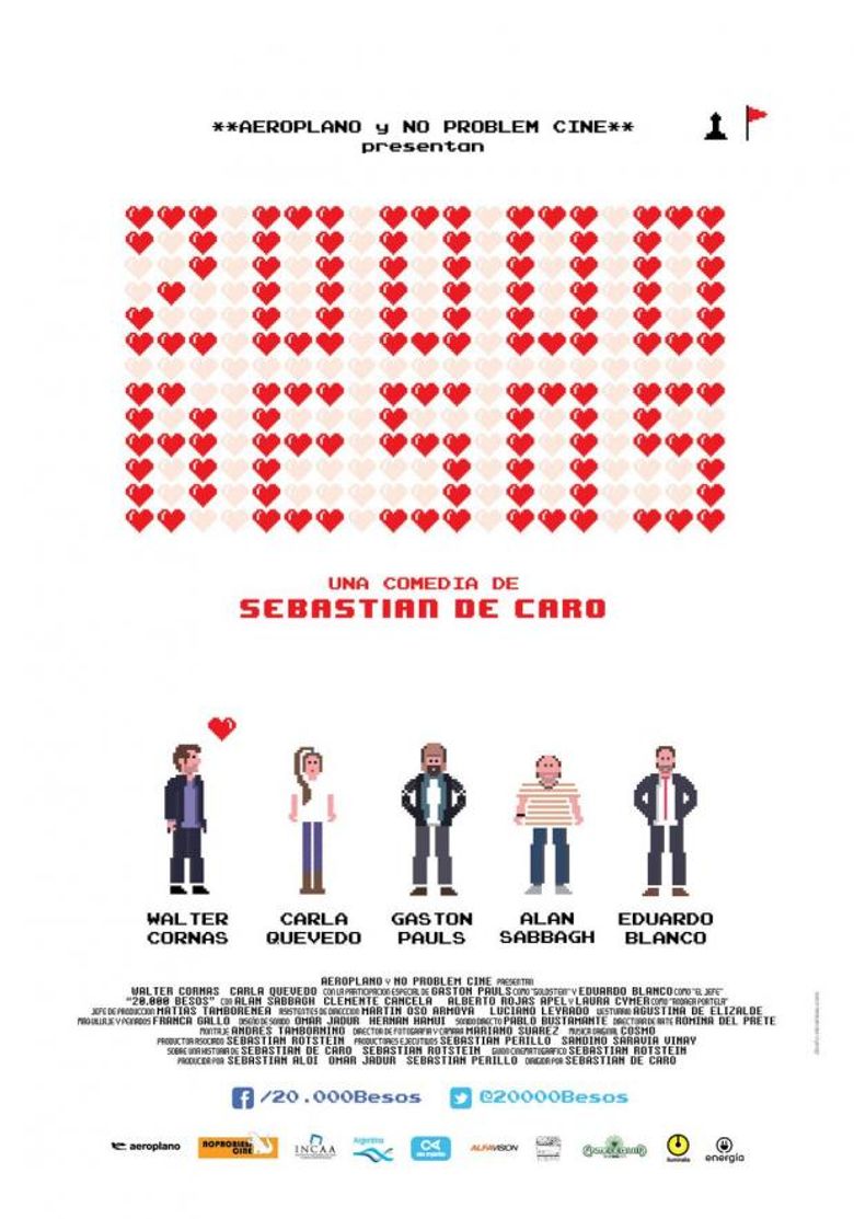 20.000 kisses Poster