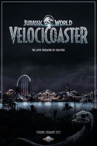  The Making of Jurassic World VelociCoaster Poster