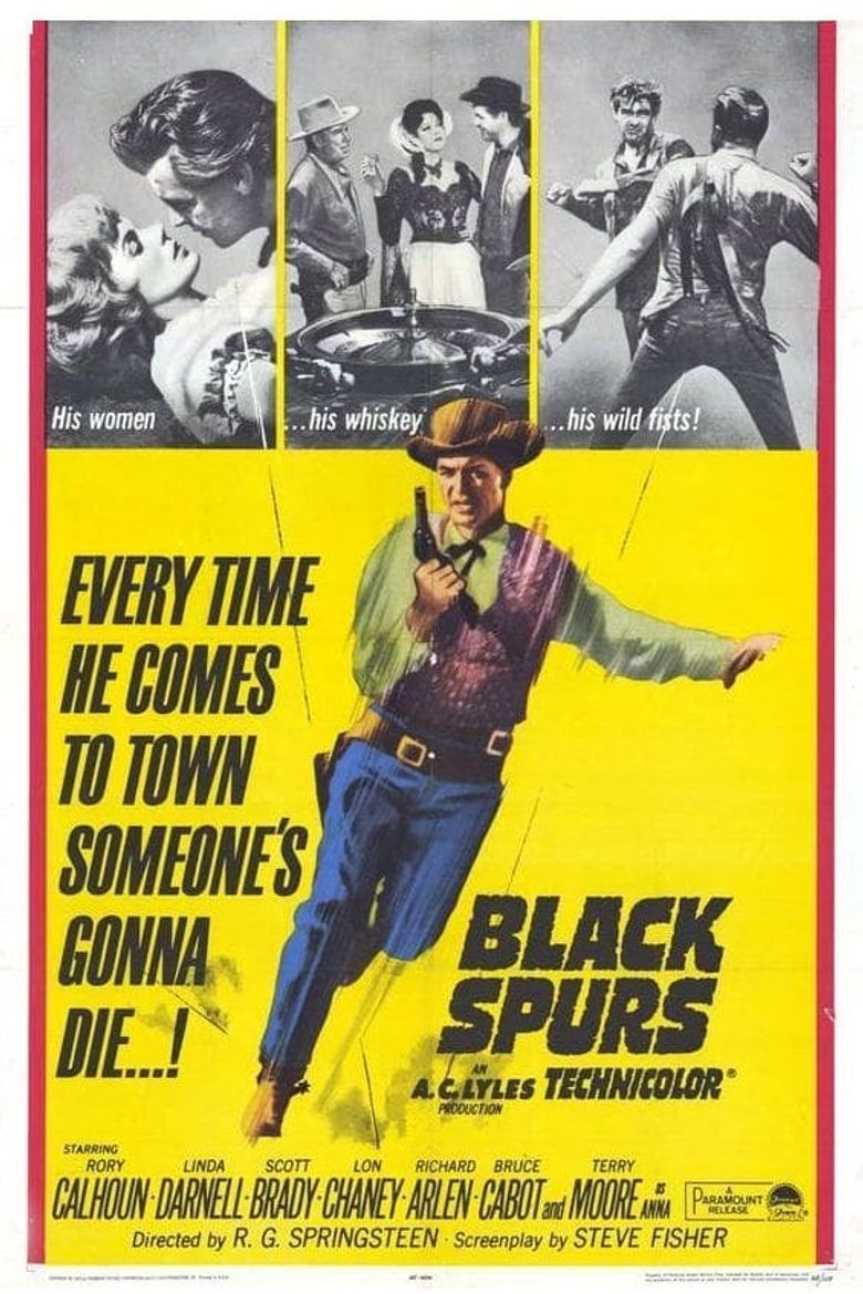 Black Spurs Poster