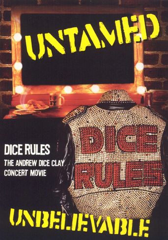  Andrew Dice Clay: Dice Rules Poster