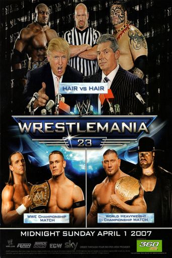 WWE WrestleMania 23 Poster