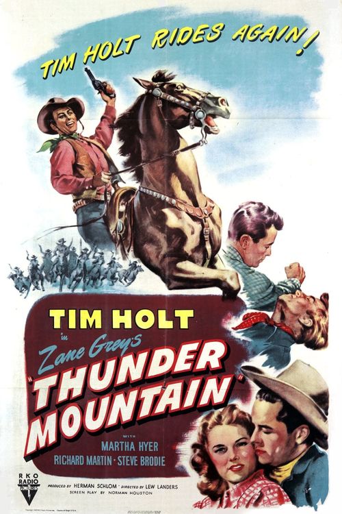 Thunder Mountain Poster