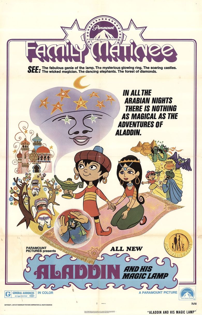 Aladdin & The Magic Lamp Poster