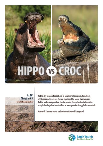 New releases Hippo vs Croc Poster