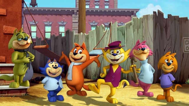 Top Cat Begins Backdrop