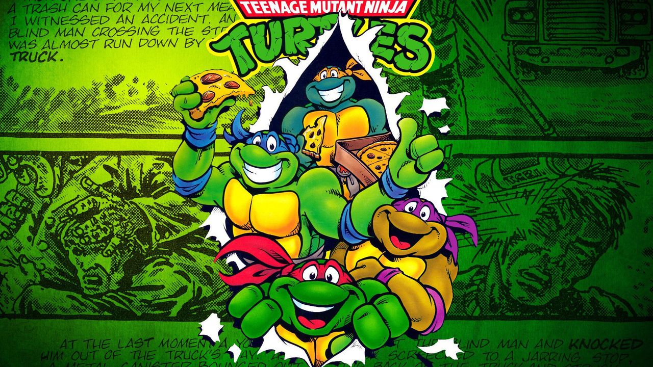 Teenage Mutant Ninja Turtles: Planet of the Turtleoids Backdrop