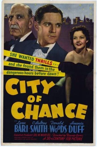  City of Chance Poster