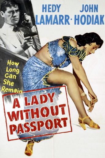  A Lady Without Passport Poster