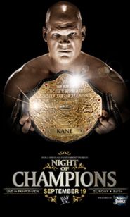  WWE Night of Champions 2010 Poster