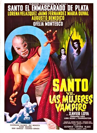  Santo vs. the Vampire Women Poster