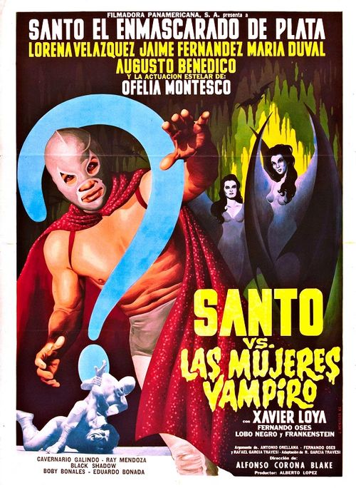 Santo vs. the Vampire Women Poster