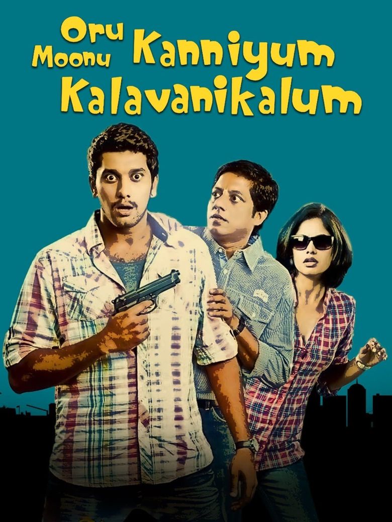Oru Kanniyum Moonu Kalavaanikalum Poster