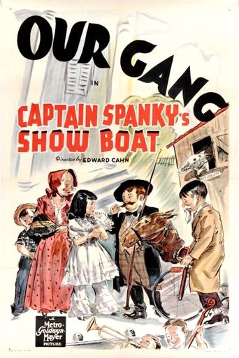  Captain Spanky's Show Boat Poster