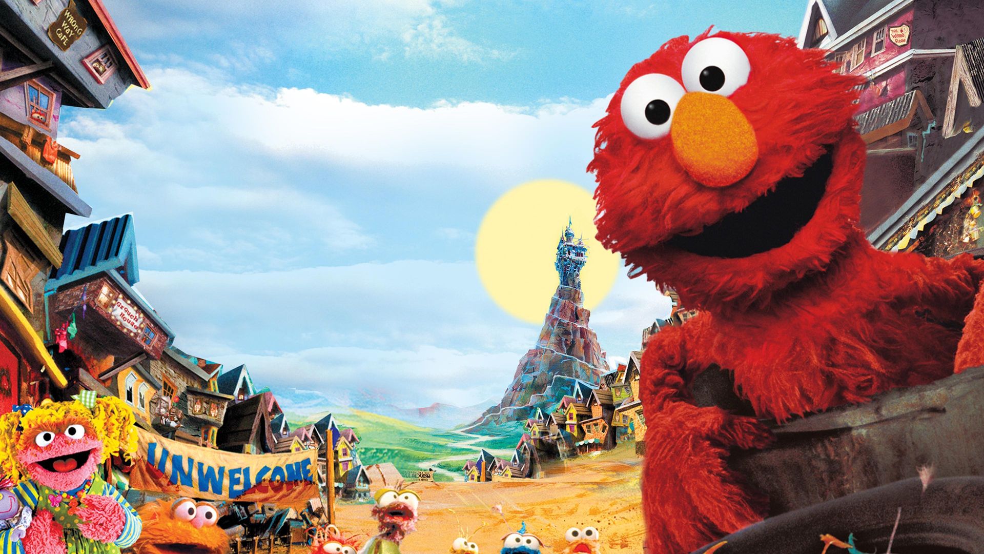 The Adventures of Elmo in Grouchland Backdrop