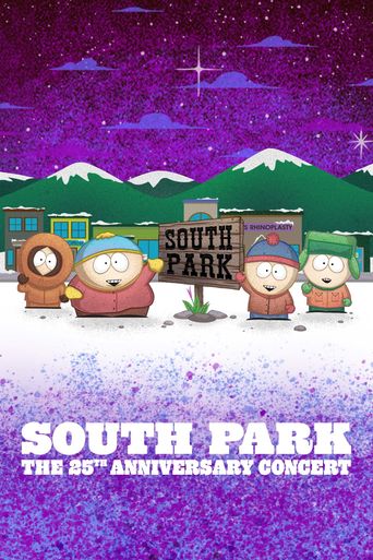  South Park: The 25th Anniversary Concert Poster