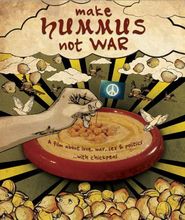  Make Hummus Not War Poster