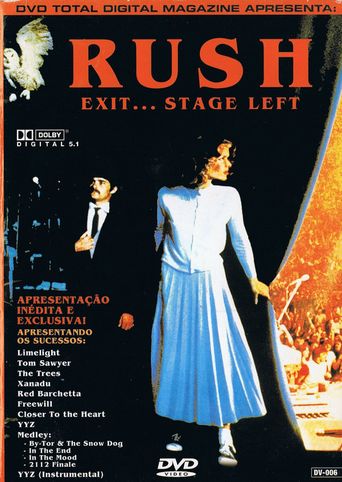  Rush: Exit... Stage Left Poster