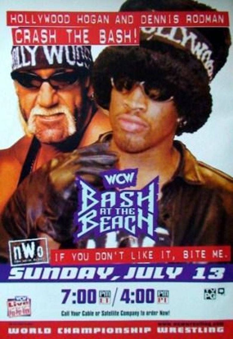 WCW Bash at the Beach 1997 Poster