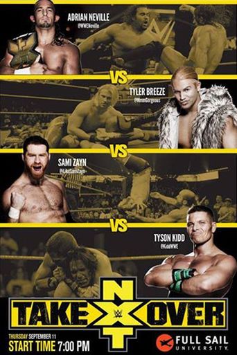  NXT TakeOver: Fatal 4-Way Poster