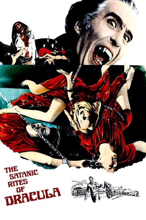 The Satanic Rites of Dracula Poster