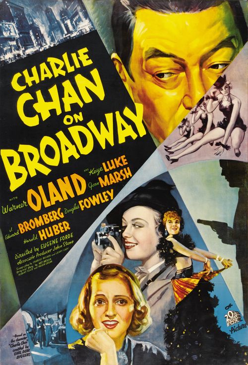 Charlie Chan on Broadway Poster