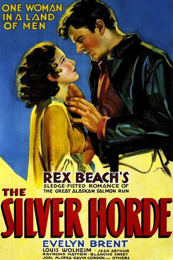  The Silver Horde Poster