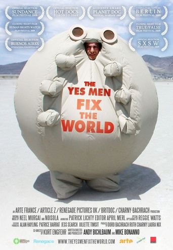  The Yes Men Fix the World Poster