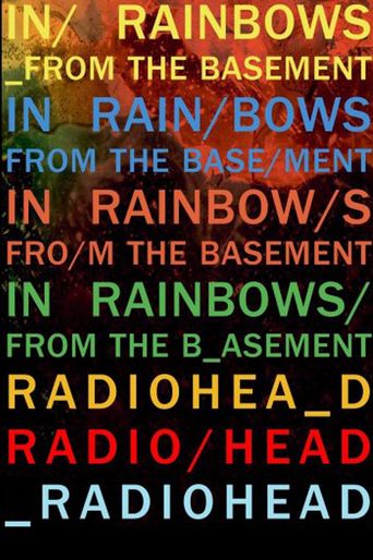  Radiohead: In Rainbows - From The Basement Poster