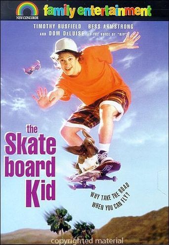 The Skateboard Kid Poster