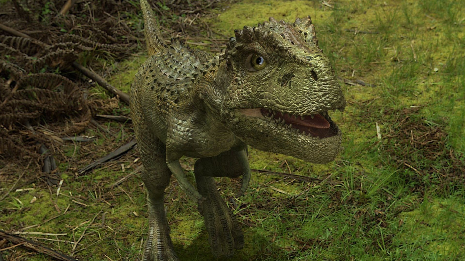 Speckles: The Tarbosaurus Backdrop