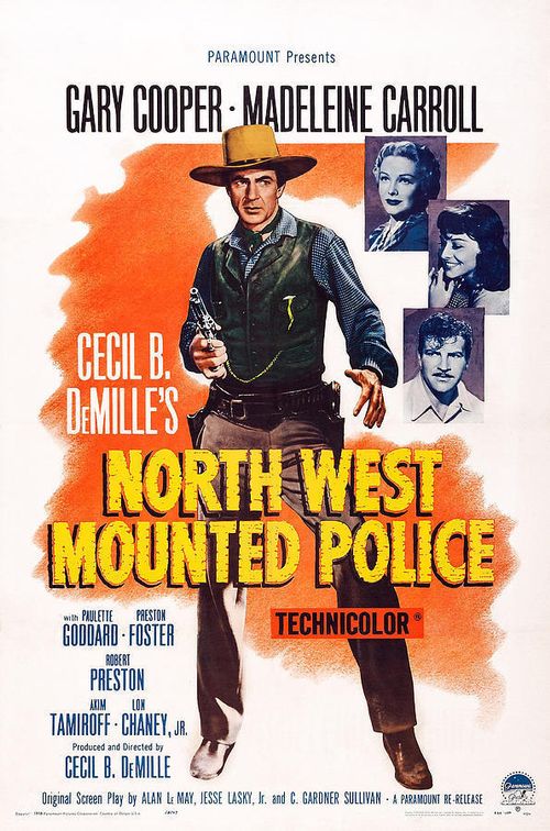 North West Mounted Police Poster