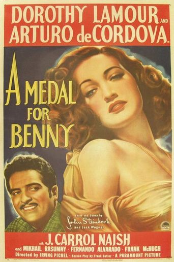  A Medal For Benny Poster