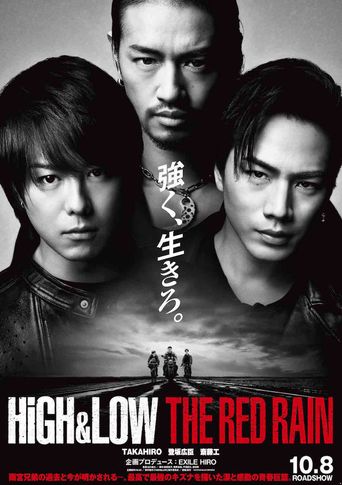  High & Low: The Red Rain Poster