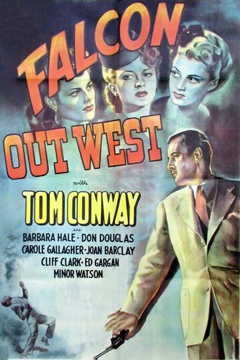  The Falcon Out West Poster