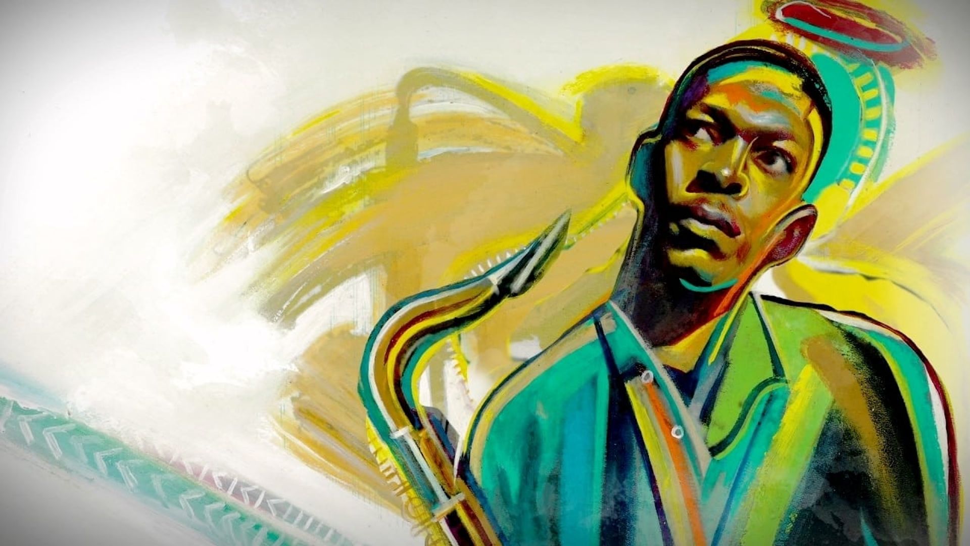 Chasing Trane: The John Coltrane Documentary Backdrop